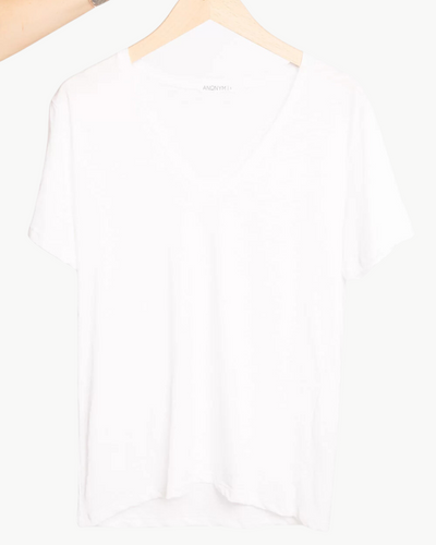 ROMY T-SHIRT IN WHITE FLAMME