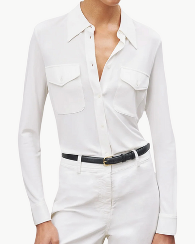 AVELINE SHIRT IN IVORY