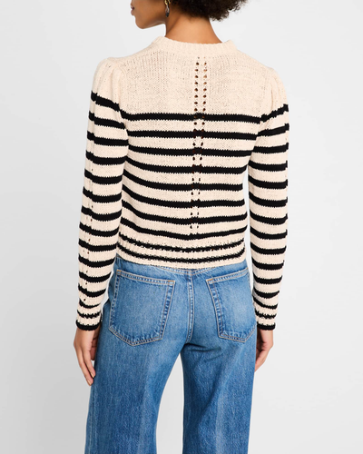 JOELLE CARDIGAN IN SAILOR STRIPE