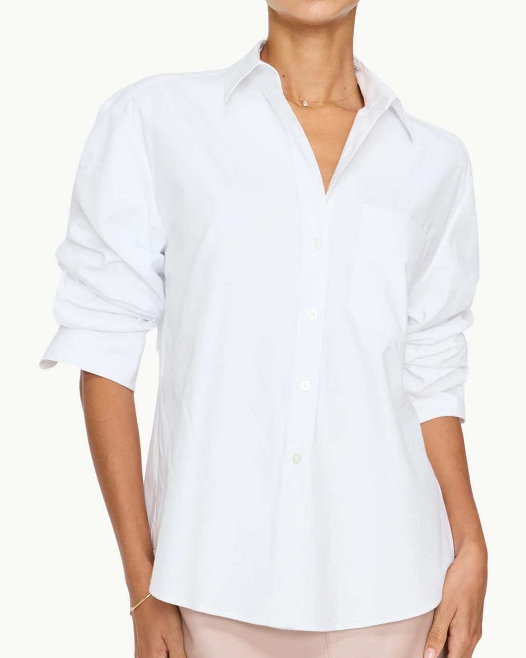 PIA SHIRT IN SALT WHITE