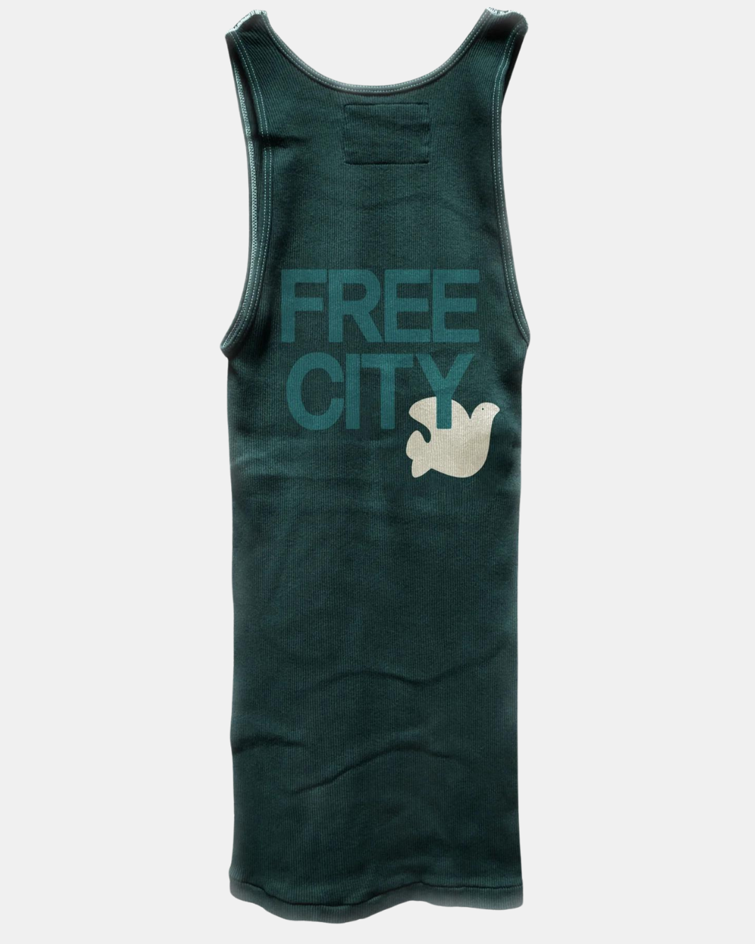 FREECITY SUPERVINTAGE TANK IN GREENSHROOMS