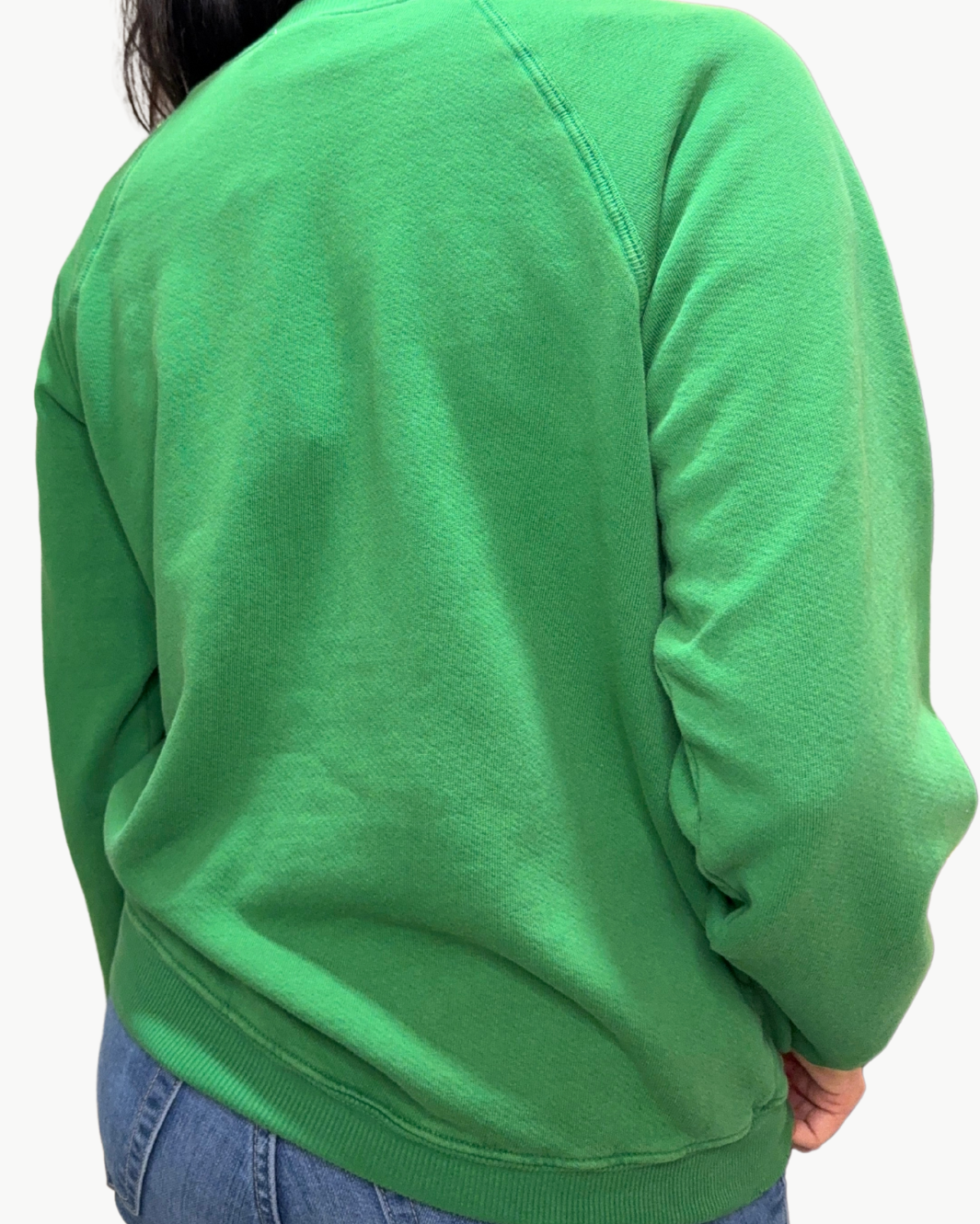 CALIFORNIA CREW SWEATSHIRT IN EVERGREEN