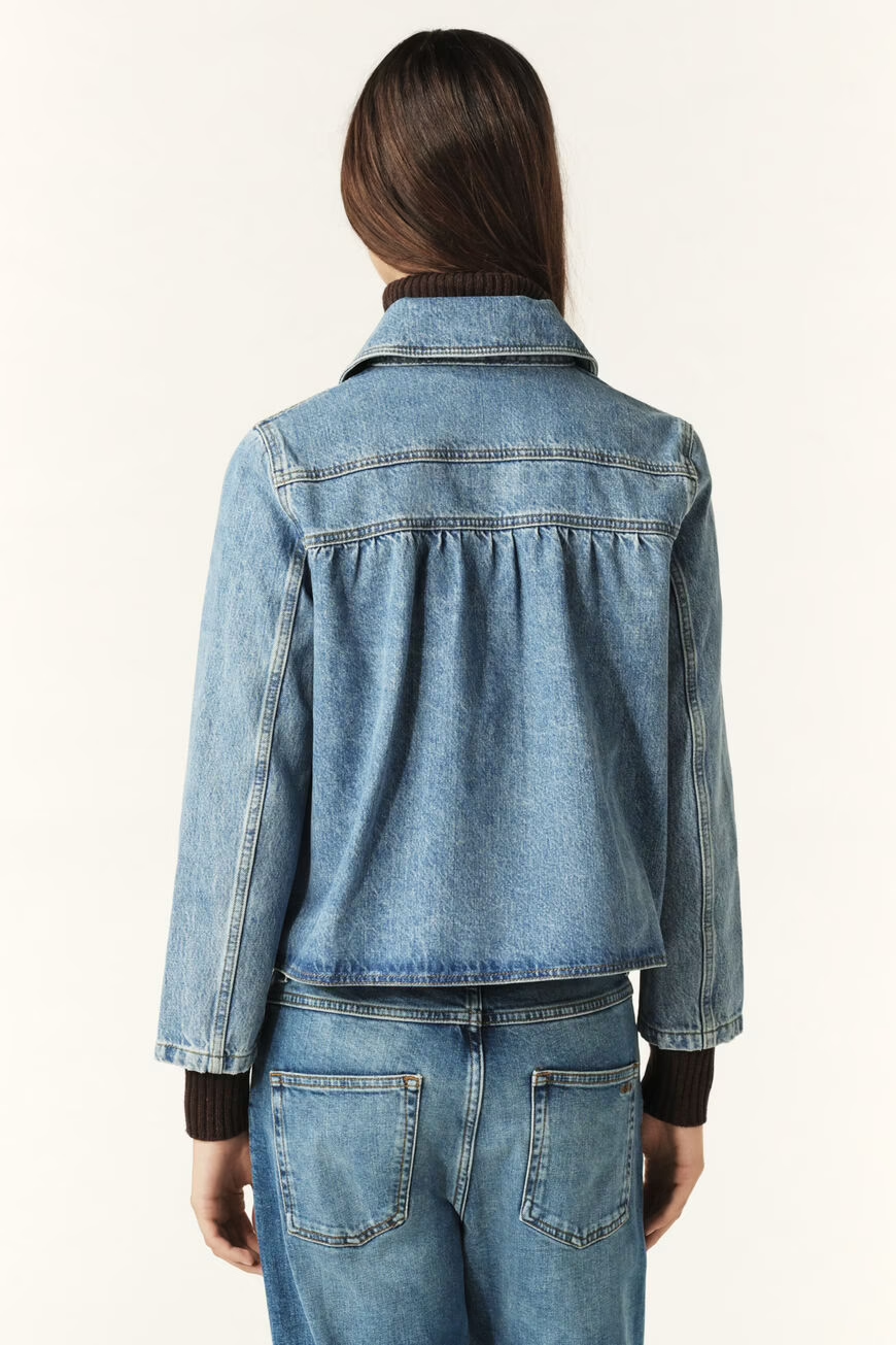 TINY JACKET IN BLUE JEANS