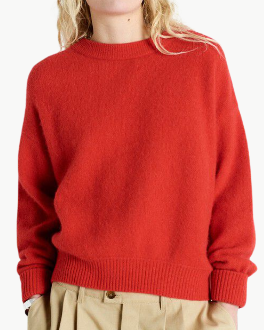 WOMEN'S JUMPER VITOW IN STRAWBERRY