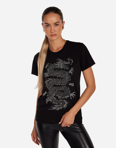 WOLF VINTAGE STUD DRAGON IN BLACK