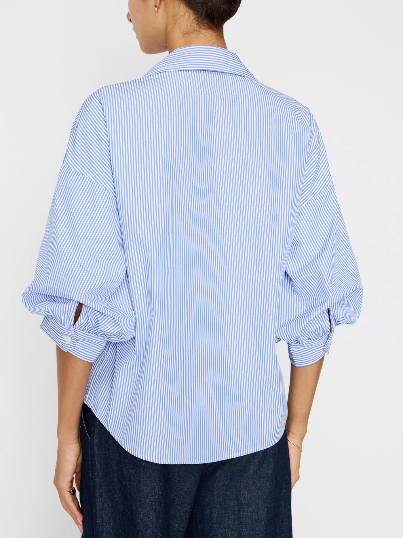 KATE SHIRT IN BLUE STRIPE