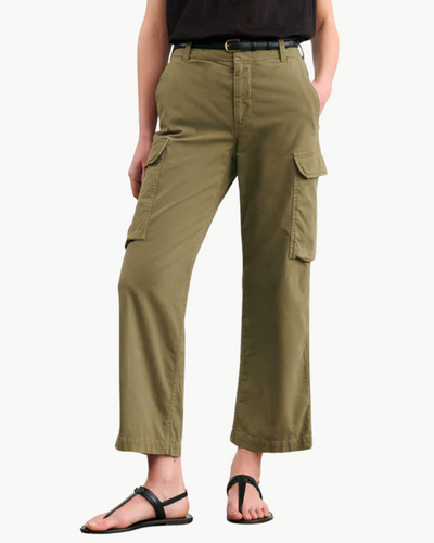 LEOFRED CARGO PANT IN MILITARY GREEN