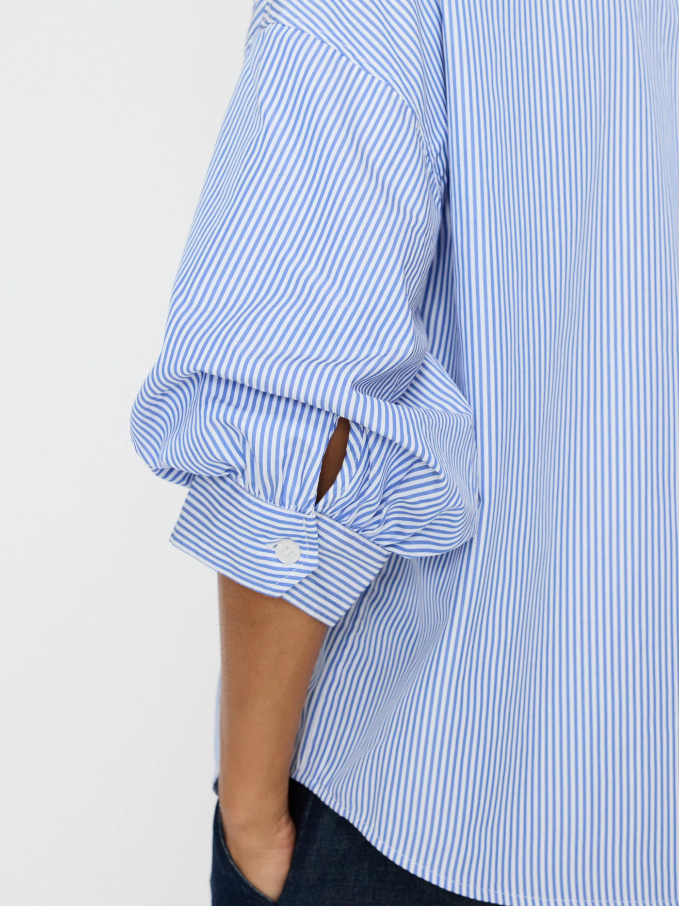 KATE SHIRT IN BLUE STRIPE