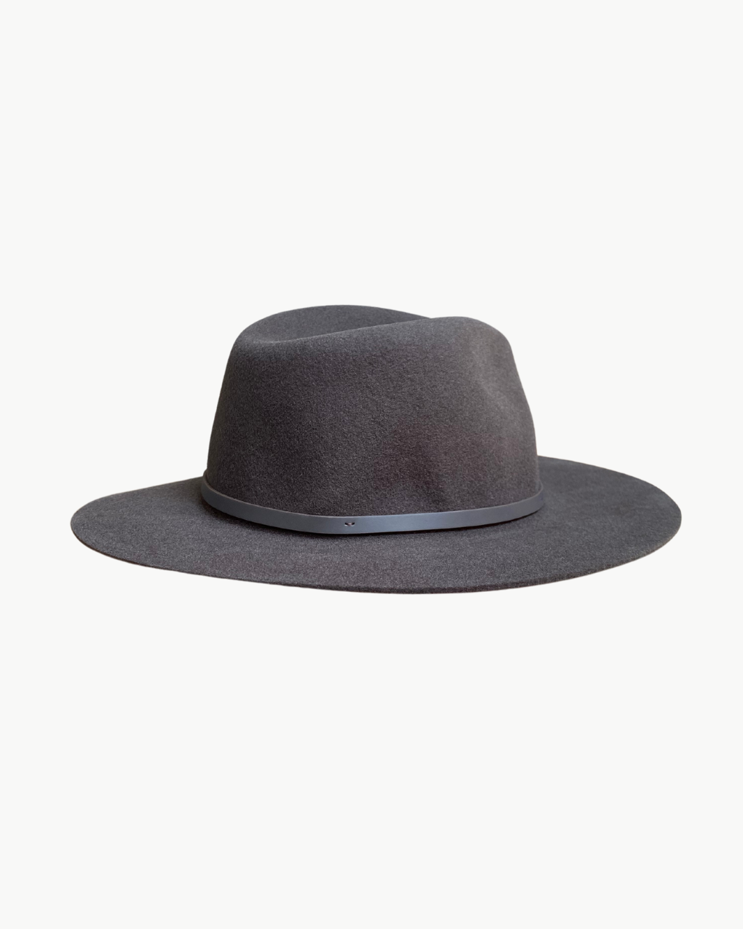 CITY FELT FEDORA IN DARK ESPRESSO