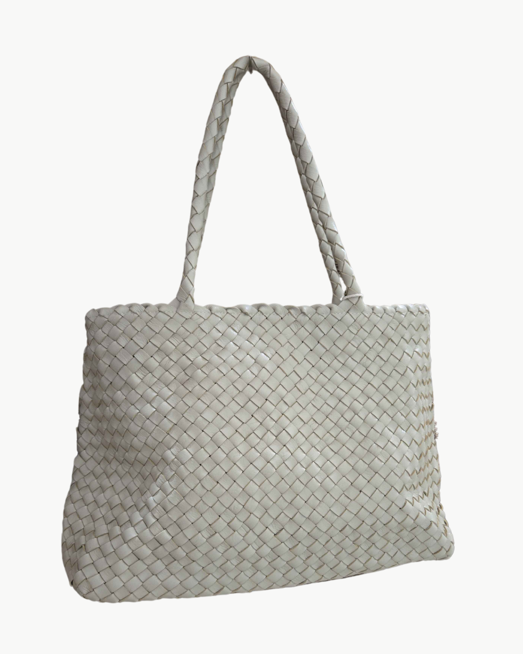 VINTAGE MESH TOTE IN PEARL