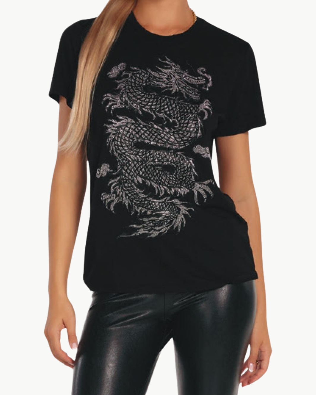 WOLF VINTAGE STUD DRAGON IN BLACK