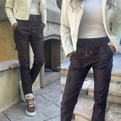 GAYA CARGO IN BROWN VEGAN