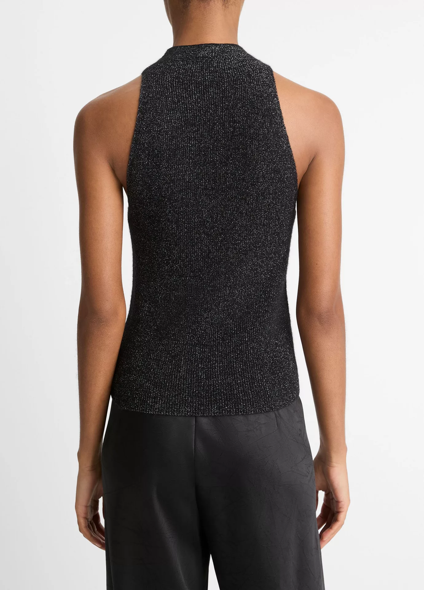 METALLIC MOCK TANK IN BLACK METALLIC