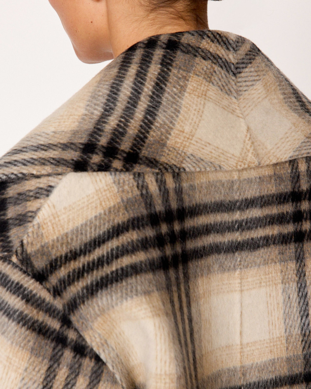 FINLEY PLAID COAT IN HERITAGE PLAID