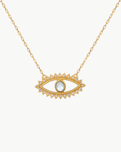 KEEPER OF POSITIVITY EYE NECKLACE