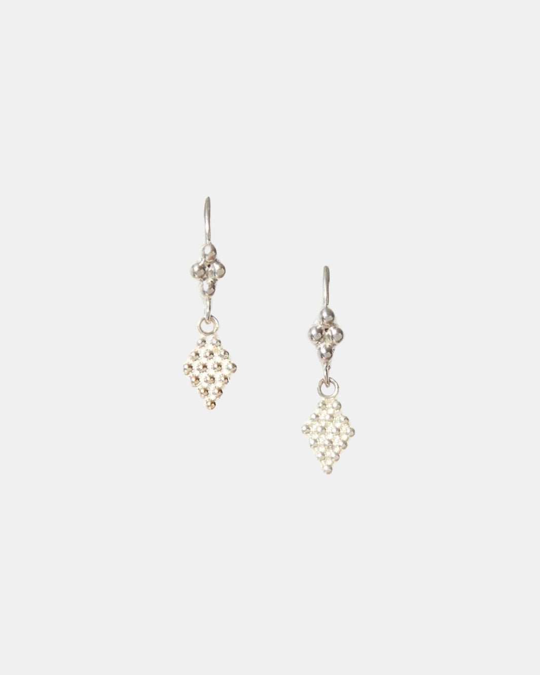 BIJOU DROP EARRINGS IN SILVER - Romi Boutique