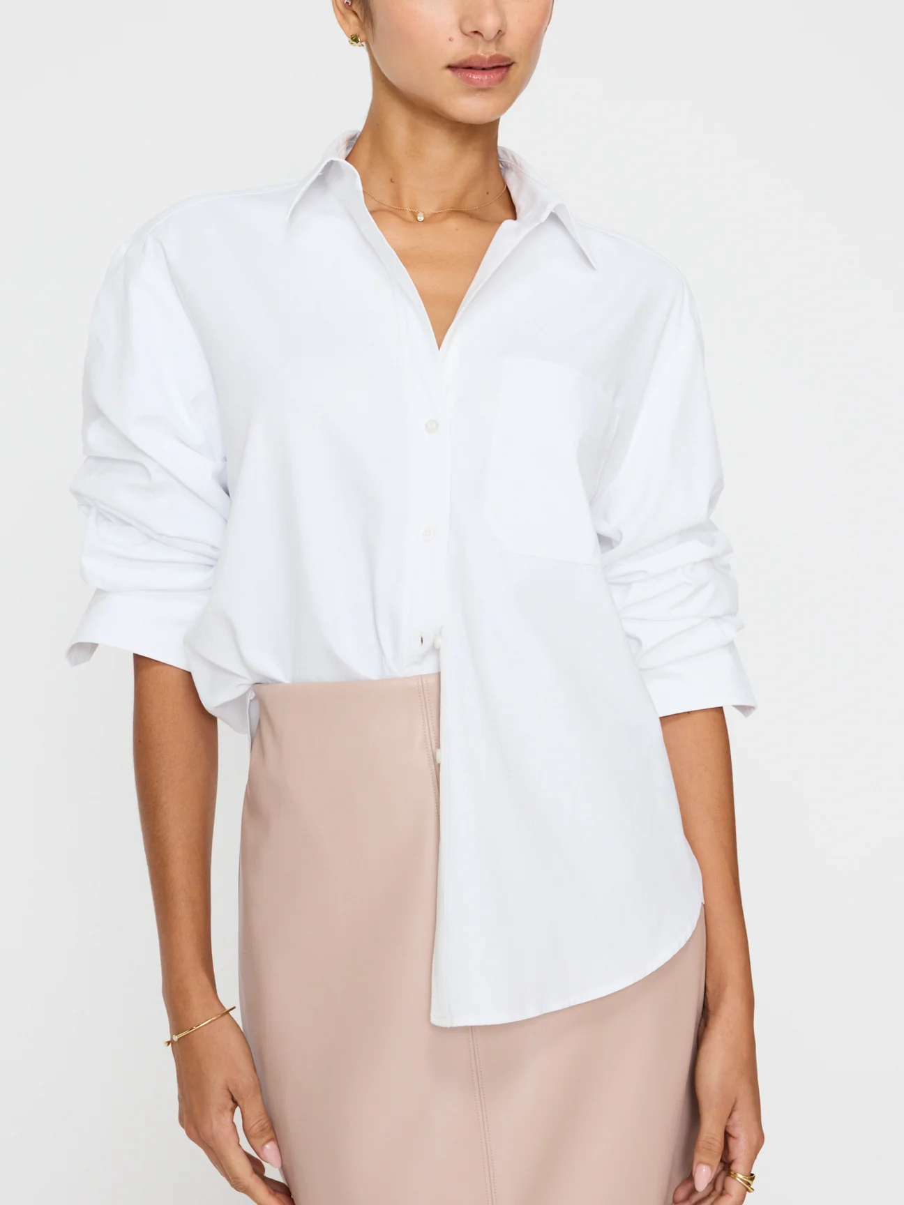 PIA SHIRT IN SALT WHITE