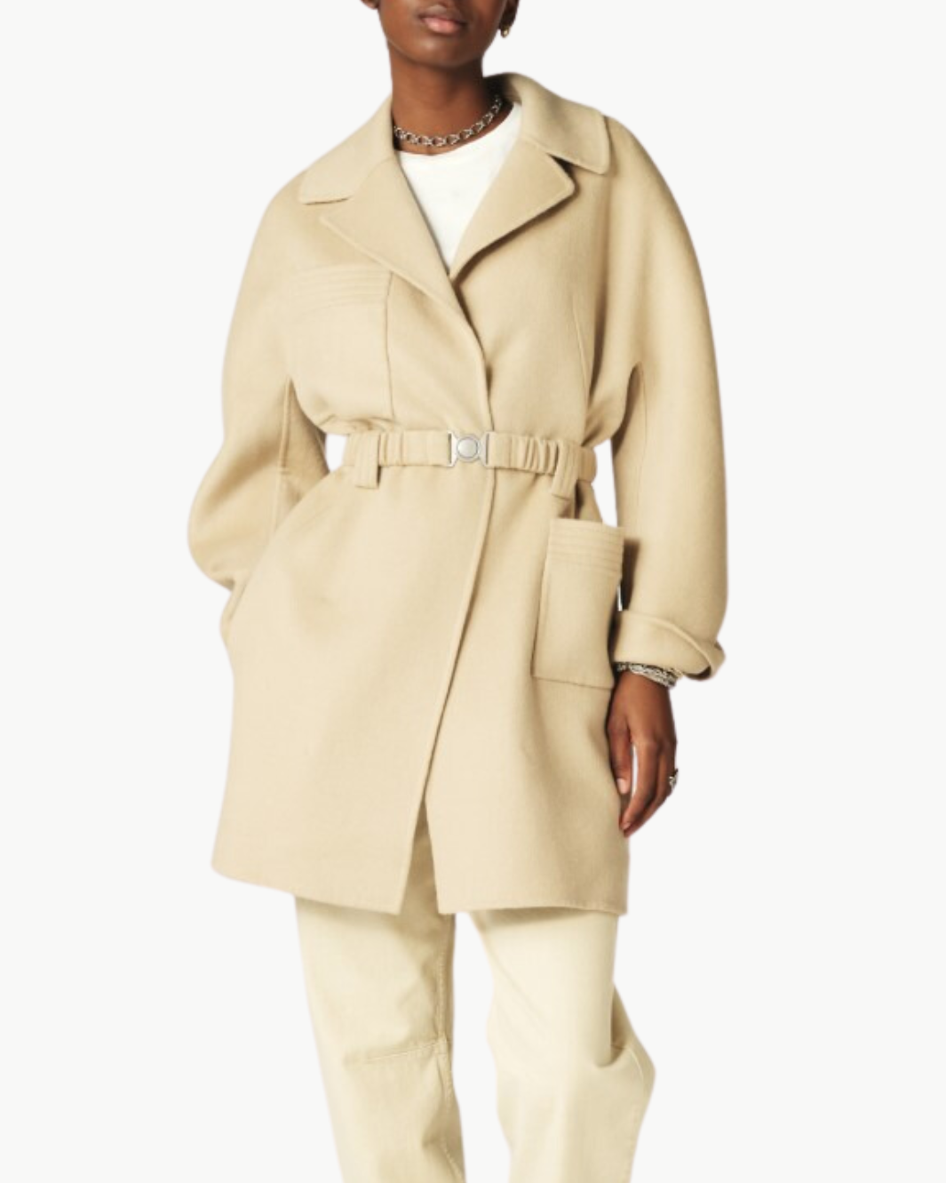 KARA COAT IN BEIGE