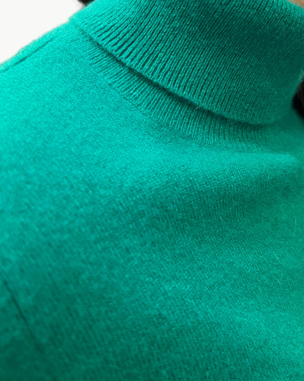 SUSANNA TURTLENECK PULLOVER IN GREEN