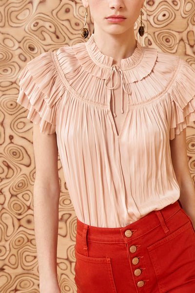 LIV TOP IN PEONY - Romi Boutique