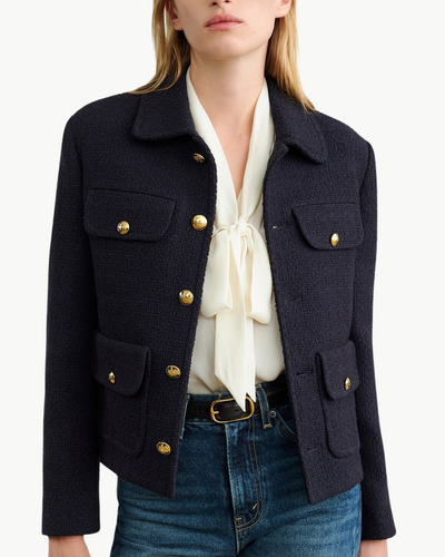 PAOLA JACKET IN DARK NAVY