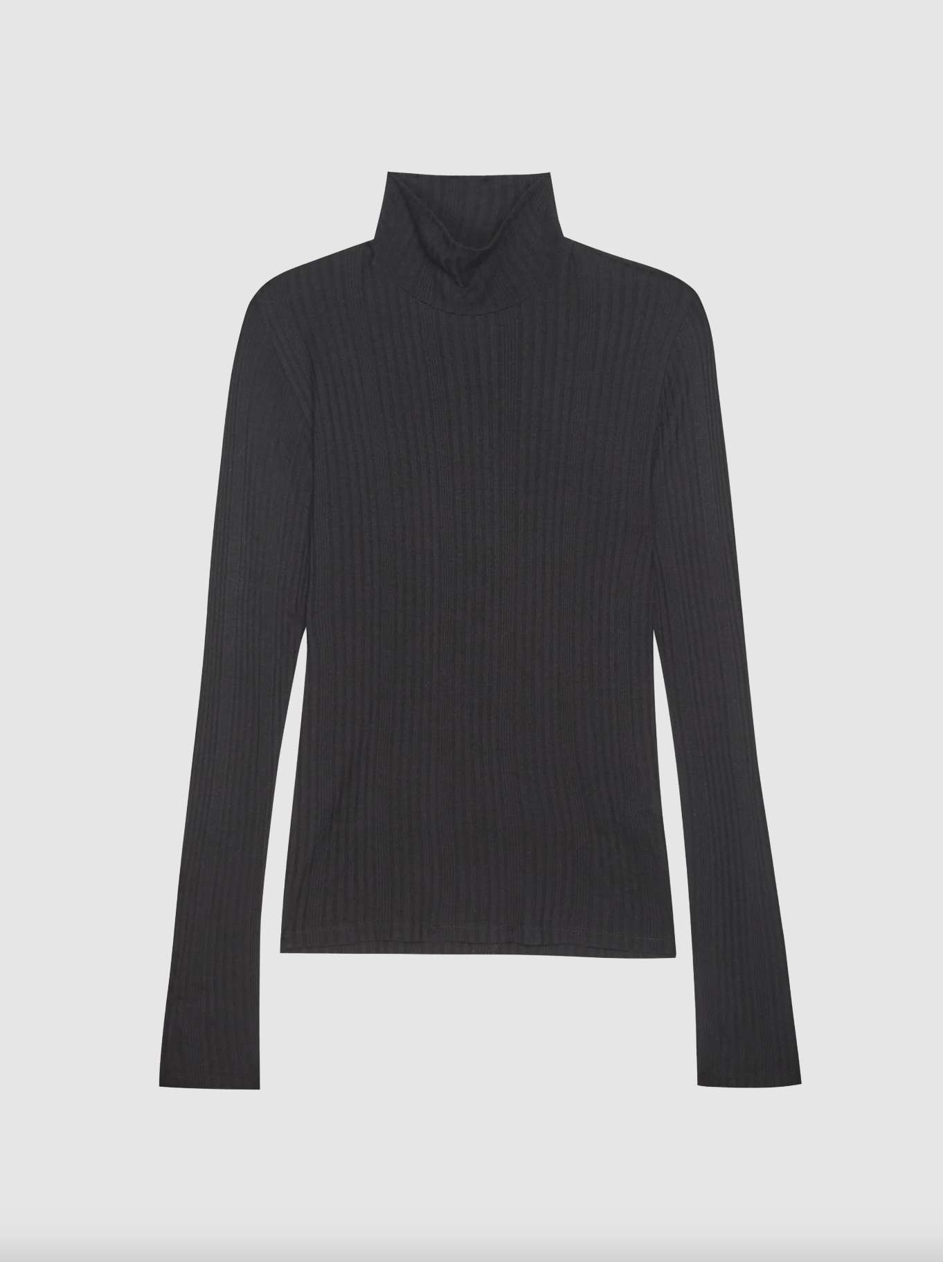 RENEE TURTLENECK IN JET BLACK