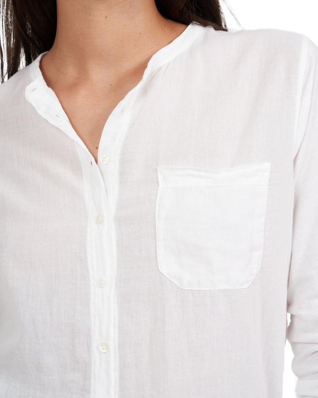 TANAY KNITTED SHIRT IN WHITE