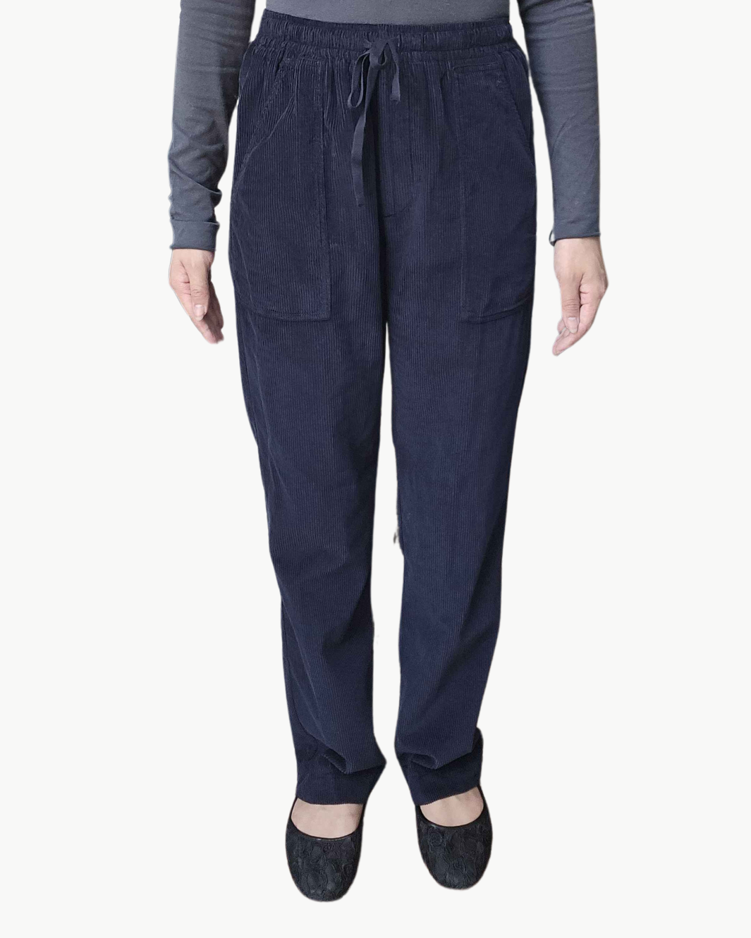 PEYOU WOMAN WOVEN PANT IN MIDNIGHT