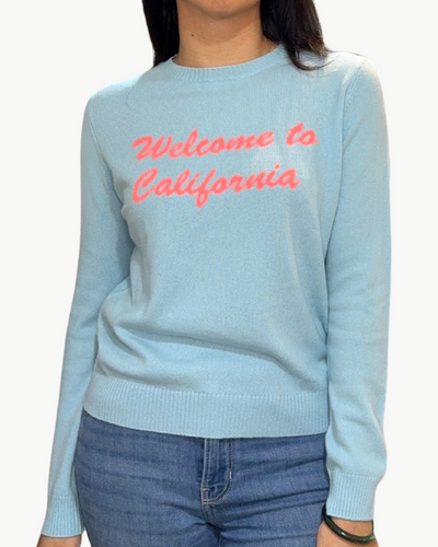 WELCOME CREW IN AQUA NEON CORAL