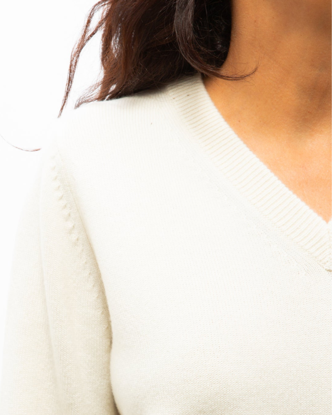 PRIYA SWEATER IN IVORY