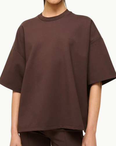 CAPSULE TOP IN DARK CHOCOLATE