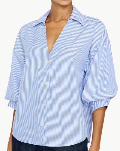 KATE SHIRT IN BLUE STRIPE