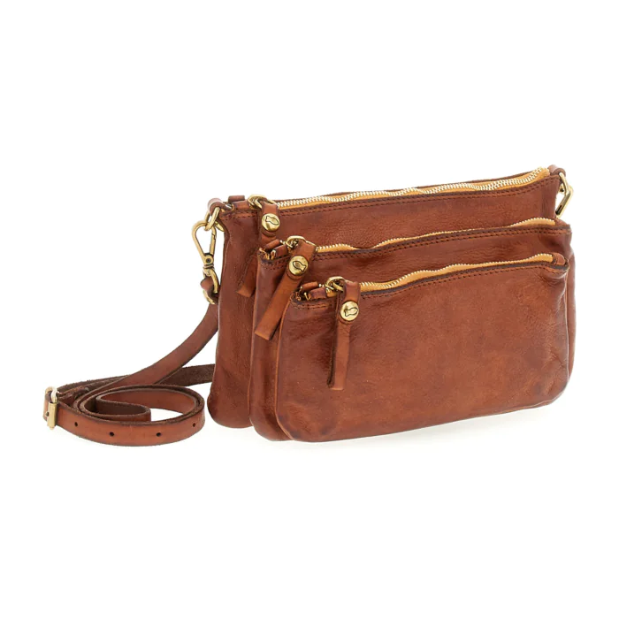 LARICE CROSSBODY BAG IN COGNAC