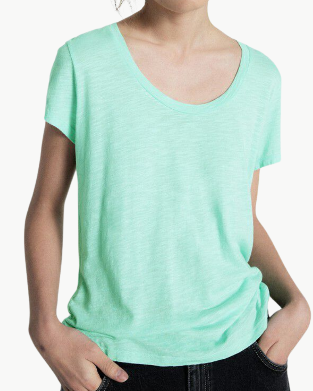 WOMEN'S T-SHIRT JACKSONVILLE IN CUCUMBER VINTAGE