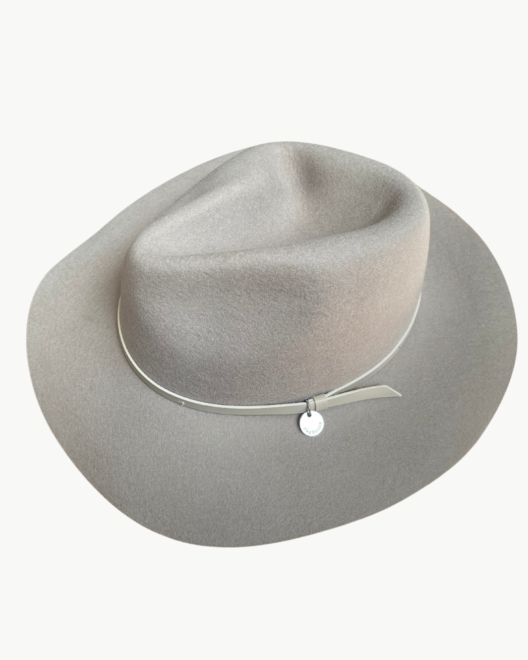 CITY FELT FEDORA IN LIGHT SAND