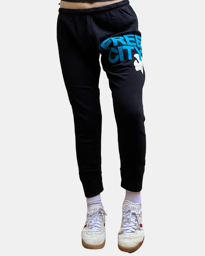 3/4 SWEATPANTS IN BLACKSPACE BLUE