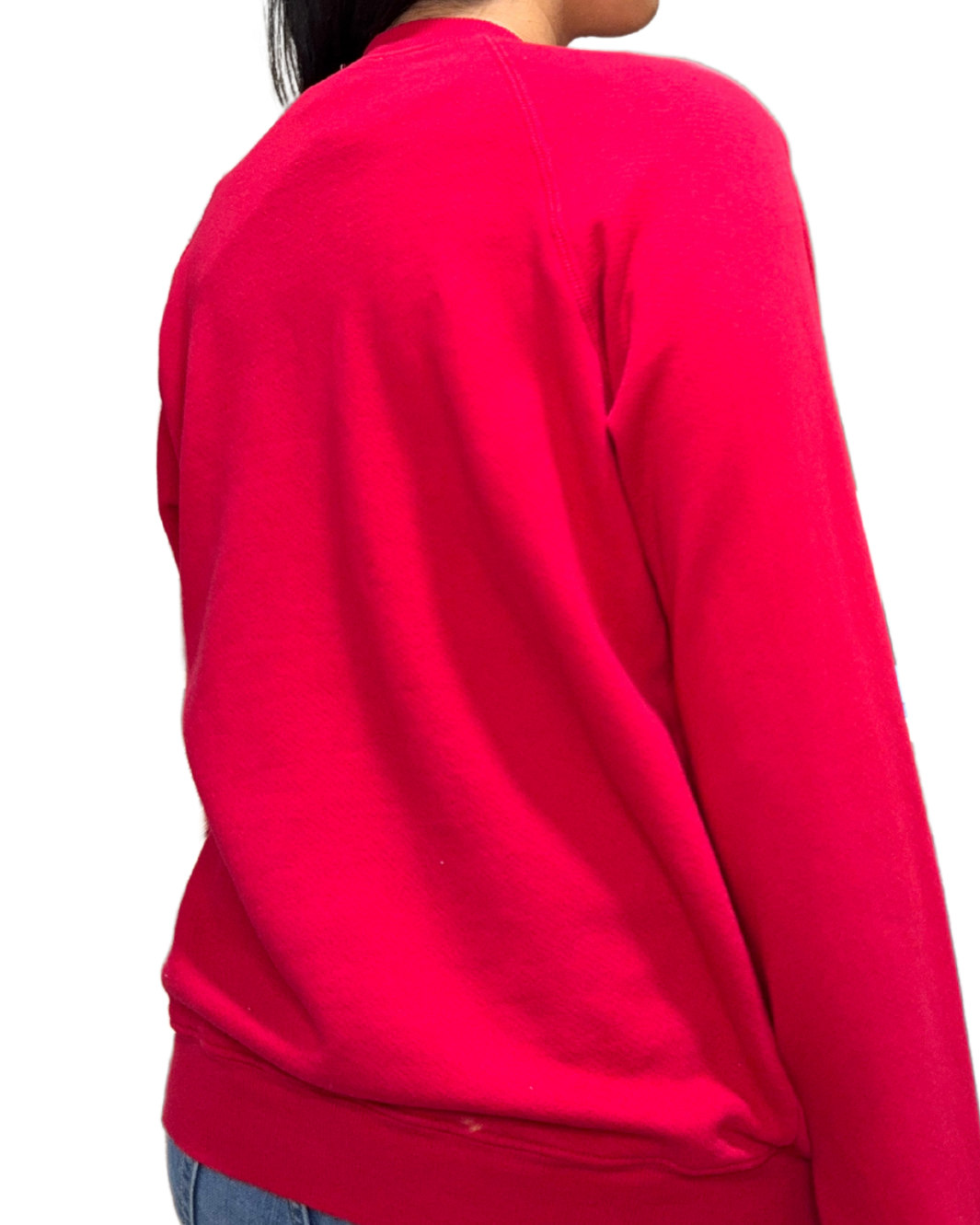 PALO ALTO CREW SWEATSHIRT IN ROSE RED