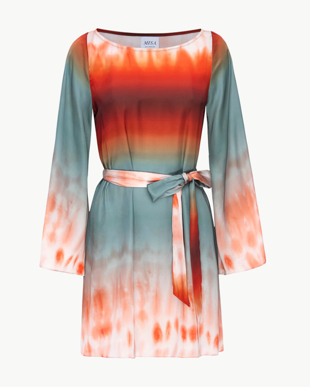 TWIGGY DRESS IN CARNELIAN OMBRE