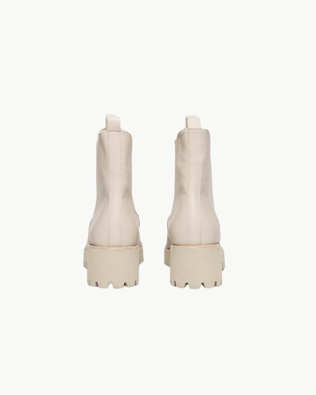 BROOKE RAIN RESISTANT BOOT IN CREAM CALF