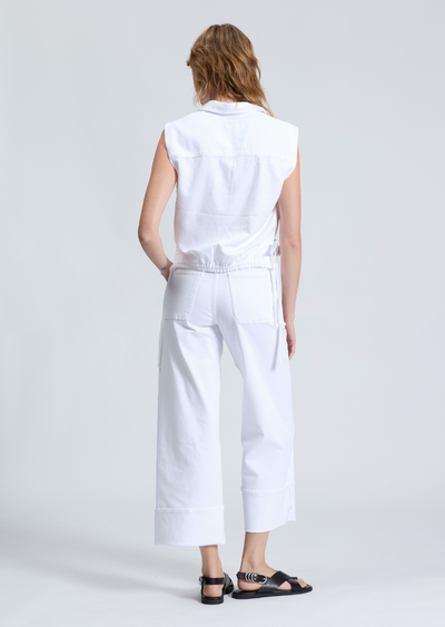 ULTRA FEATHERWEIGHT FIONA TOP IN OPTIC WHITE