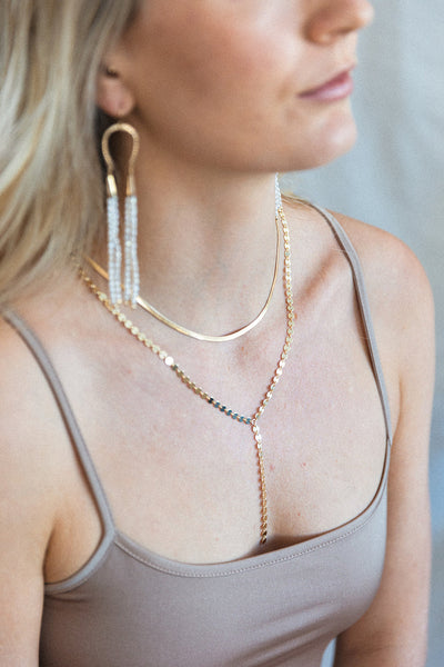 BARE NECKLACE IN GOLD