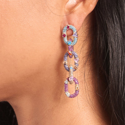 SPARK EARRINGS IN MULTI